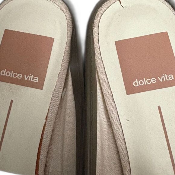 Dolce Vita Grant Slide Camo Print Calf Hair Mule Pointed Toe Chic Size 6.5 - Picture 5 of 6